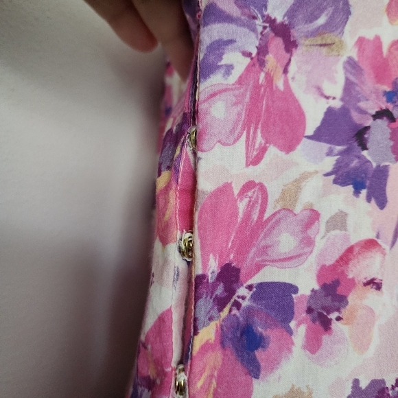 LoveShackFancy Faraday Floral-Print Slip Maxi Dress Size Medium - Picture 9 of 14